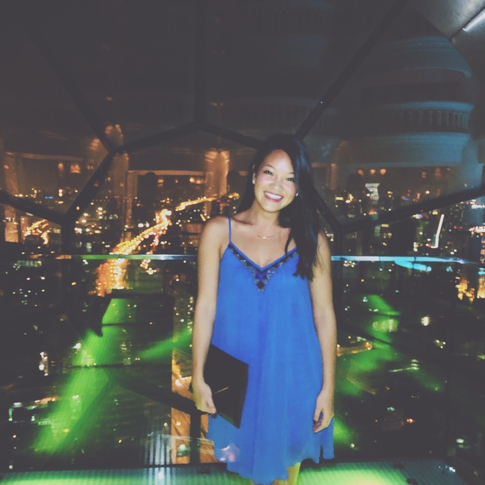 Blue Express cocktail shift dress